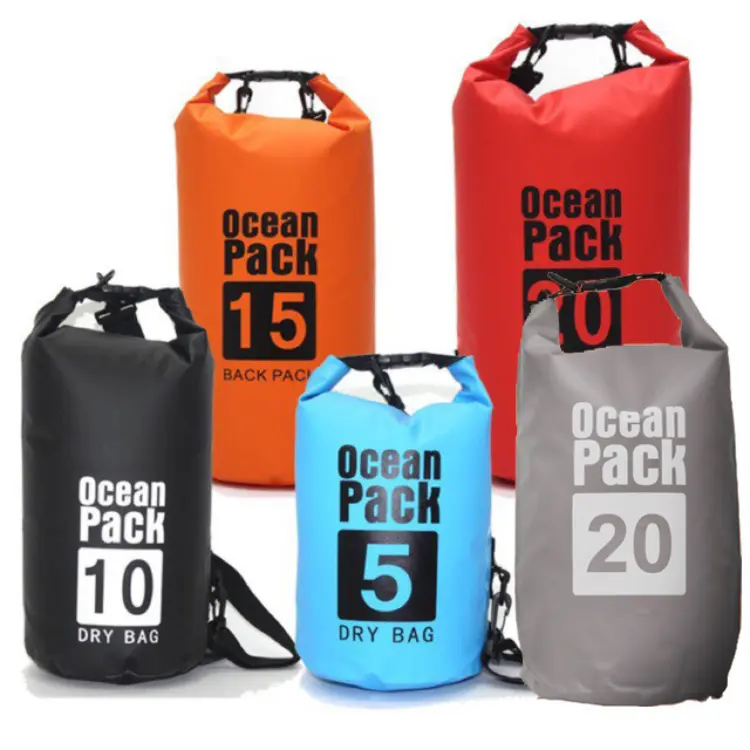 Dry Bag Ocean Pack 2L 10L 15L dry bag water proof bag anti air outdoor waterproof bag tas anti air 