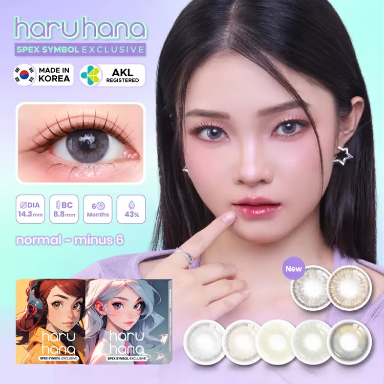 Softlens Spex Symbol HARUHANA Natural Series - Softlens Sailormoon - Softlens Megumi - Softlens Fuji