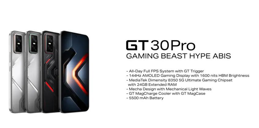Infinix GT 30 Pro Special Edition Nih Boss! Unboxing Dapat Fan Cooler dan Jersey ONIC Gratis