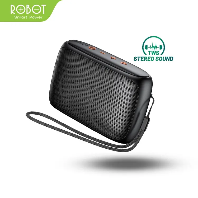 ROBOT Speaker Bluetooth Mini Portable Ringan Wireless Bass Super Tipe RB110 Micro SD USB Original Garansi Resmi 1 Tahun 