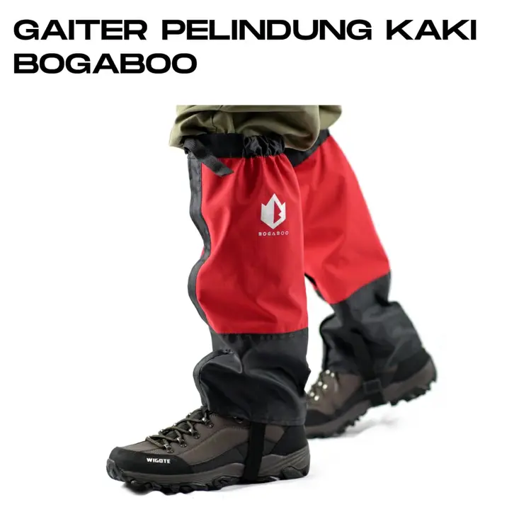 [COD] Gaiter BOGABOO  Waterproof - Pelindung Sepatu Gunung Hiking Outdoor - Gaiters - Geiter