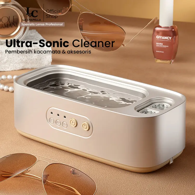 La Chapella Mesin Pembersih Kacamata Ultrasonic Smart Cleaner Pembersih kacamata Mesin Pembersih Perhiasan Ultrasonic Smart S700=S760