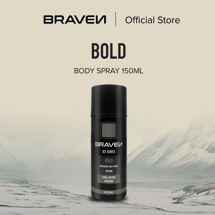 BRAVEN 150 ML ICE BODY SPRAY BOLD