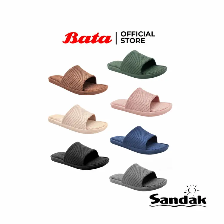 SANDAK by BATA - VESTA "Rubber" Sendal Slide Karet Wanita