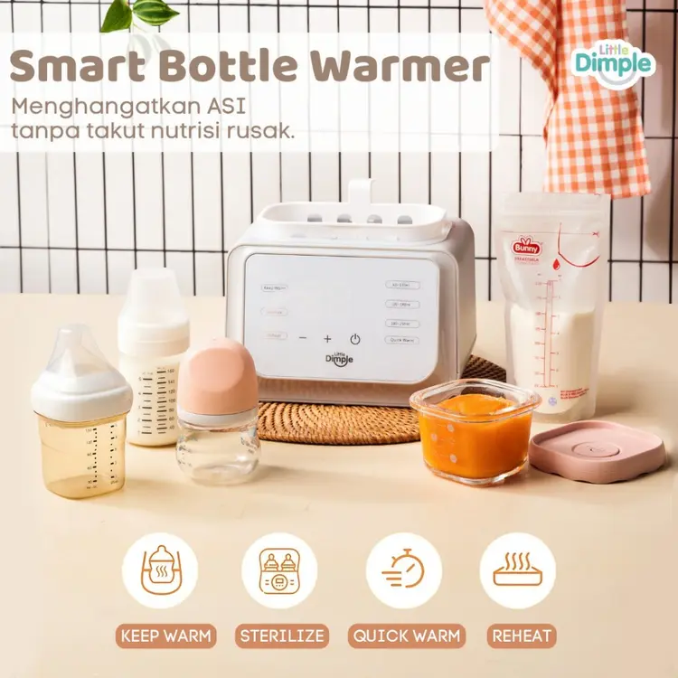 Little Dimple Smart Bottle Warmer - Penghangat Susu dan Asi Bayi