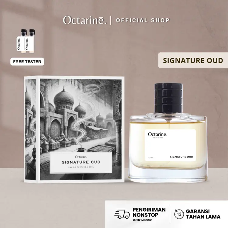 Octarine - Signature Oud Parfum Wanita Aroma Woody Powdery