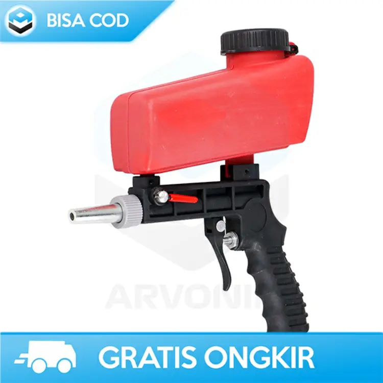 SANDBLASTING SPRAY ALAT SEMPROT PENGHILANG KARAT SAND BLASTER 90 PSI