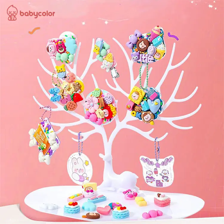 Babycolor Guka Gantungan Kunci Tray Tempat Gantungan Perhiasan Jewelry Display Tray Stand