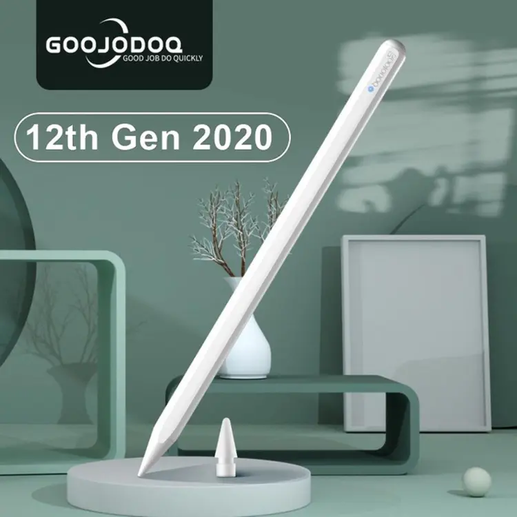 Goojodoq Stylus Pen 12th Gen Stylus Pencil with Palm Rejection for ipad 2018-2025 Stylus Pen