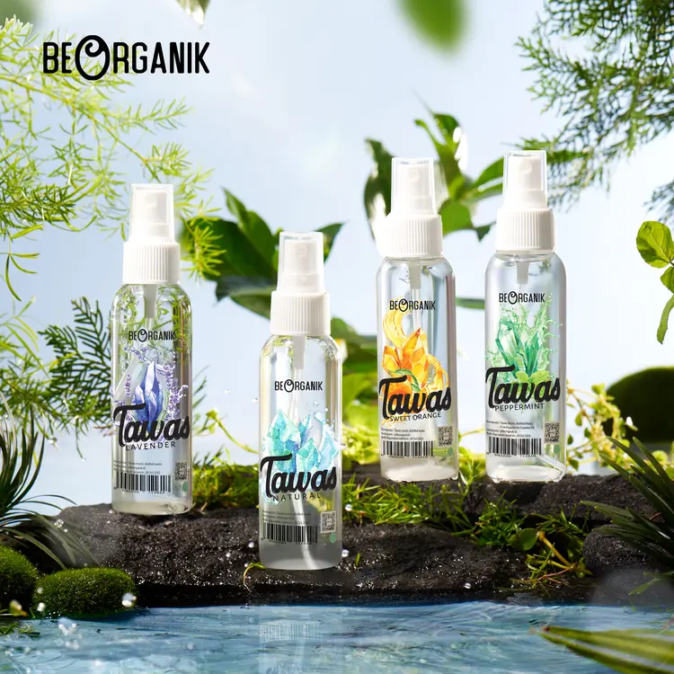 Tawas Spray Beorganik / Crystal Deodorant / Natural Deodoran 100ml