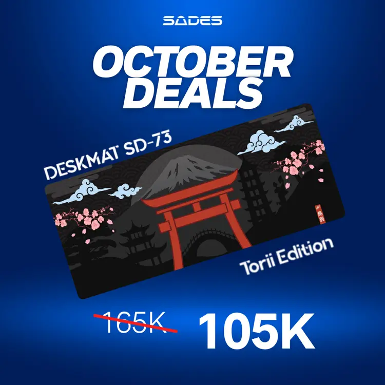Mousepad Gaming Sades Deskmat SD-73 Torii Edition