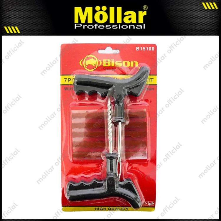 BISON B15100 Alat Tambal Ban Tubles Plastik Tubeless Tire Repair Kit
