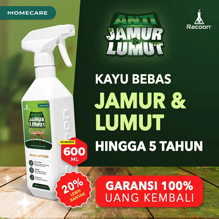 RACOON Anti Jamur & Lumut  | Melindungi hingga 5 TAHUN 600ML