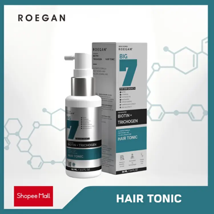 ROEGAN Big 7 Hair Booster Biotin + Trichogen Hair Tonic