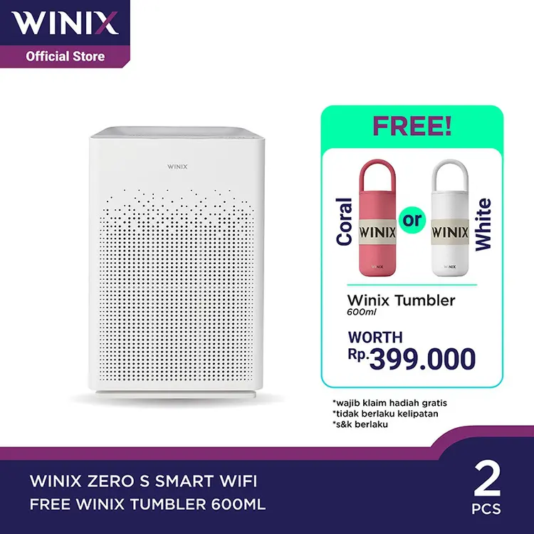 Winix Zero S Smart WiFi Air Purifier / Pembersih Udara
