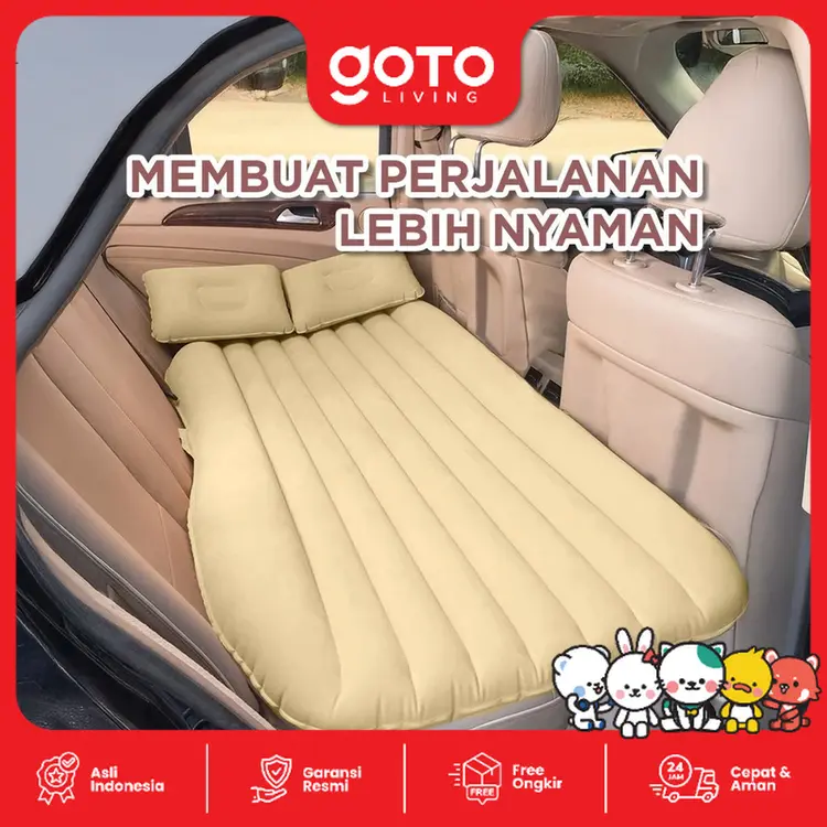 Goto Kamo Car Matress Kasur Angin Mobil Indoor Outdoor Dengan Pompa