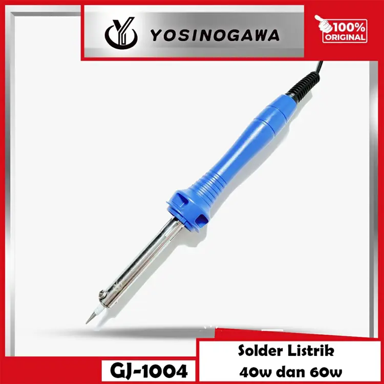 YOSINOGAWA CUCI GUDANG Solder Listrik 40w dan 60w ORIGINAL Soldering Iron Quick Heat