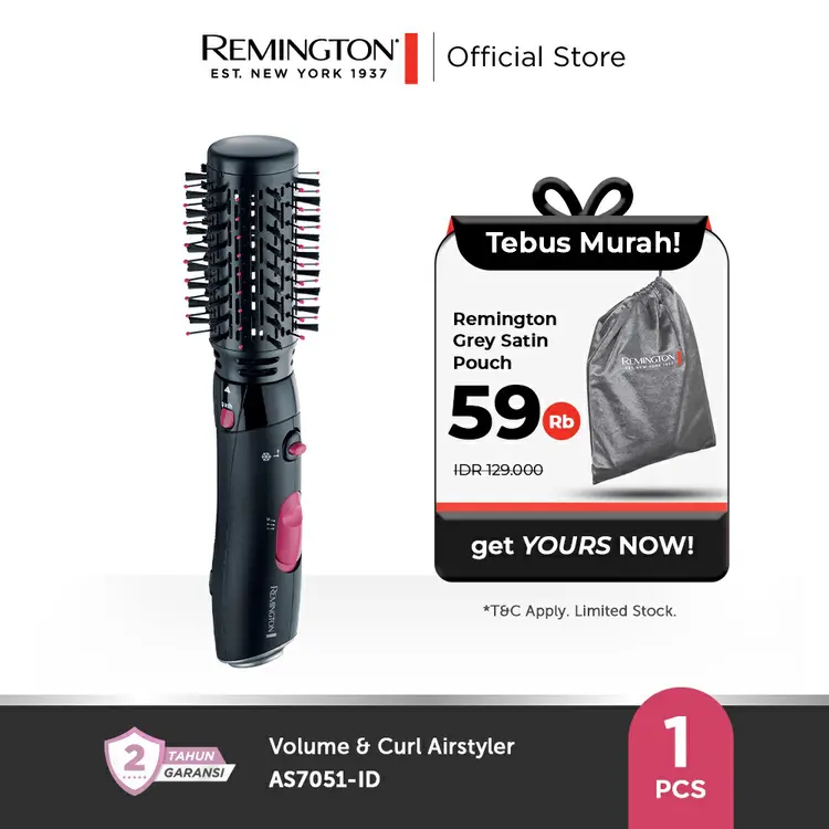 Remington Sisir Angin Volume & Curl Airstyler AS7051