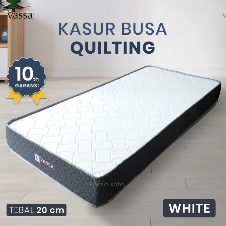 kasur busa vassa quilting / premium 20 cm / Royal foam inside
