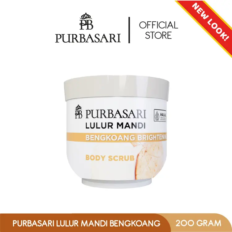 Purbasari Lulur Mandi Bengkoang Whitening 200g