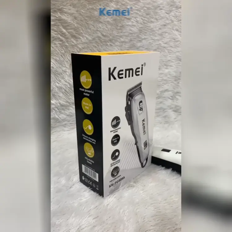 ORIGINAL - Hair Clipper Kemei KM PG809A / KM-PG809A Alat Mesin Cukur Rambut Pemangkas Rambut KM 809A