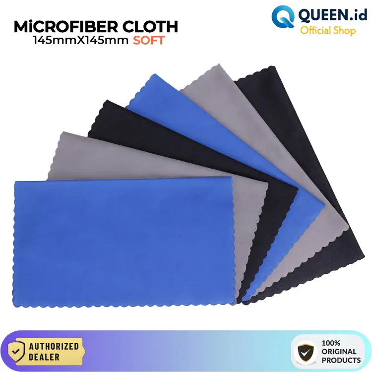 Kain Microfiber Pembersih Layar Pc laptop Ponsel HP Kacamata 145mm Kain Lap Pembersih Cleaner Cleaning