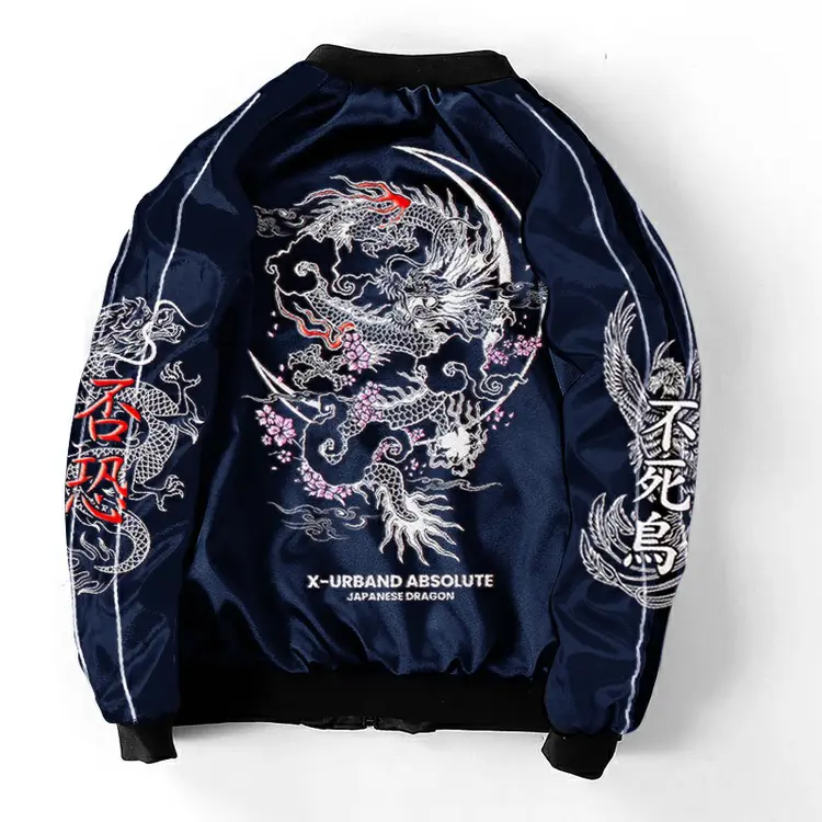 X Urband Absolute Jaket Sukajan Kurode Ryu Terbaru A194