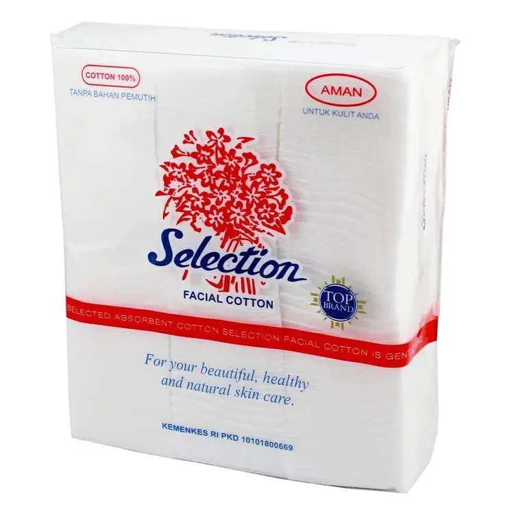 Kapas Selection Kotak 75gr | Selection Facial Cotton Kotak 75gr | Pembersih Wajah