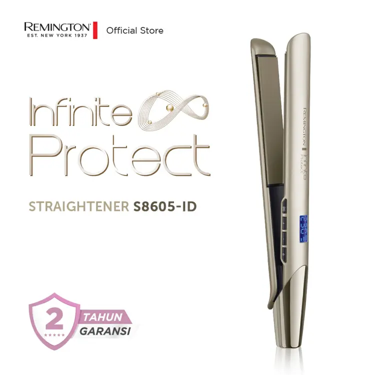 Remington Catokan Pelurus Rambut Infinite Protect S8605