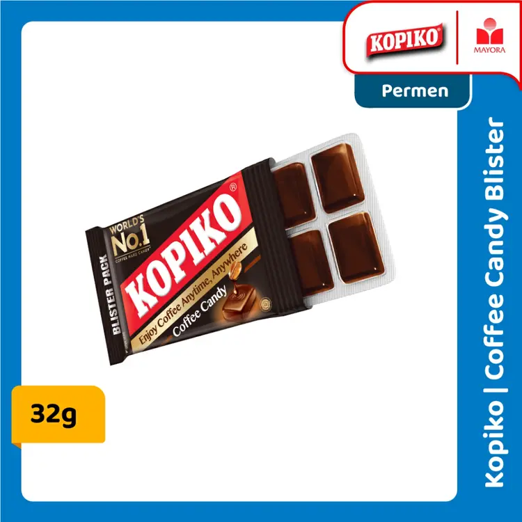 Kopiko Coffee Candy Blister Pack 32 Gr