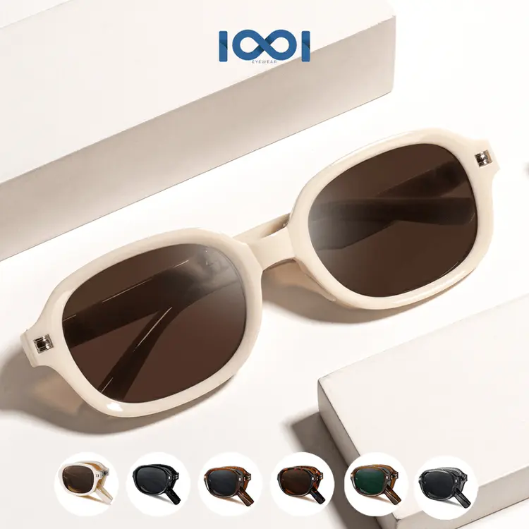 IOOI Eyewear -  Kacamata Lipat Kotak Fashion Sunglasses Polarized Anti UV400 Pria Wanita 361