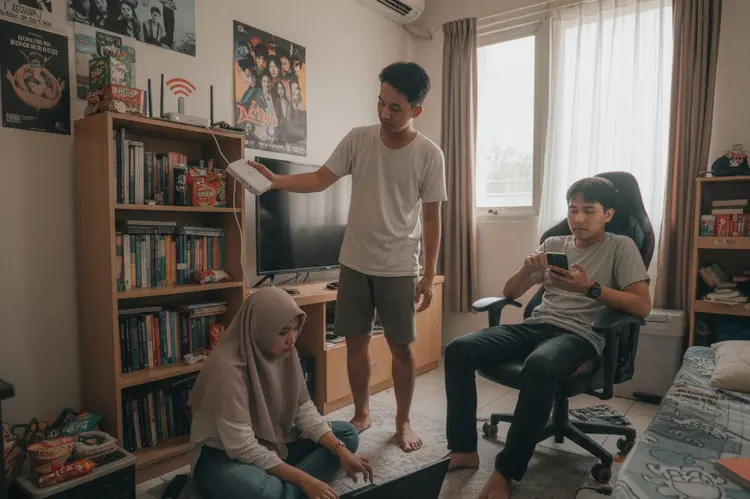 Cara Setting WiFi Repeater di Kosan Supaya Sinyal Nggak Putus