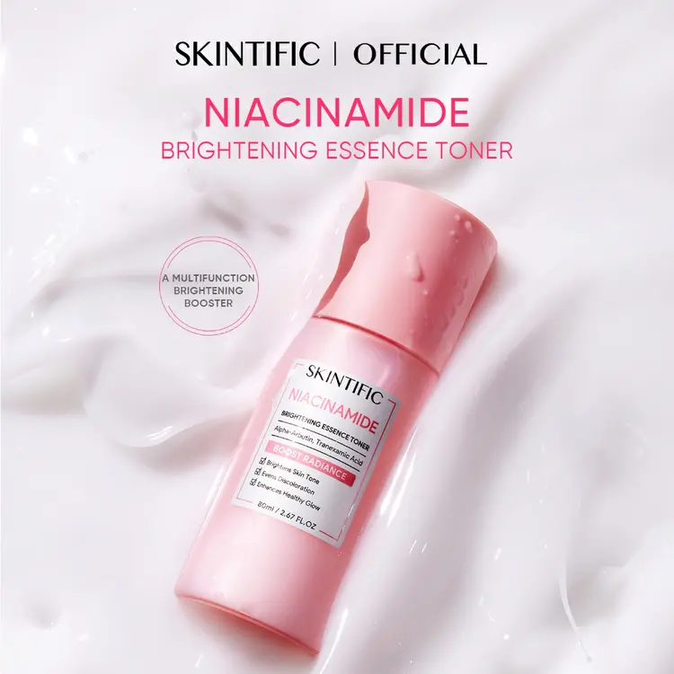 Skintific Niacinamide Brightening Essence Toner Boosts Skin Radiance