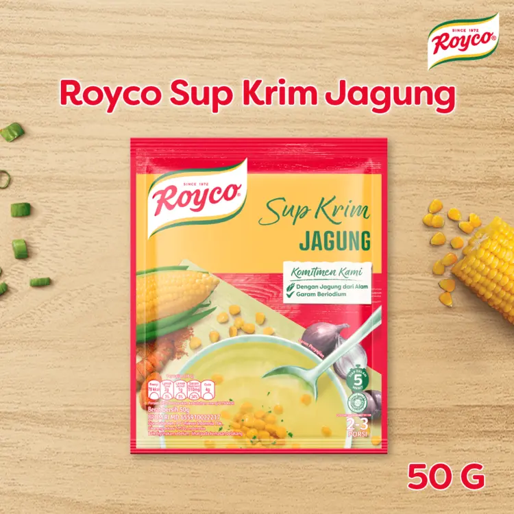 Royco Sup Krim Jagung 50 gr