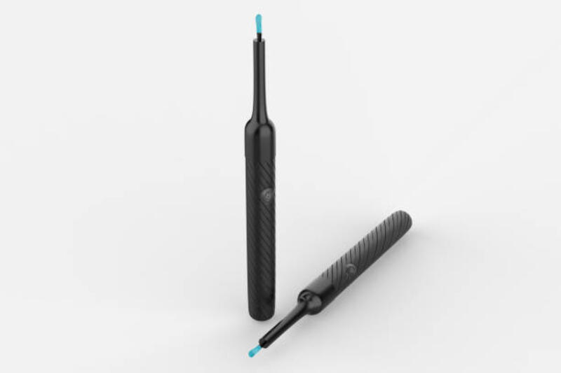 pembersih kotoran telinga - alat pembersih telinga led potret stok, foto, &amp; gambar bebas royalti