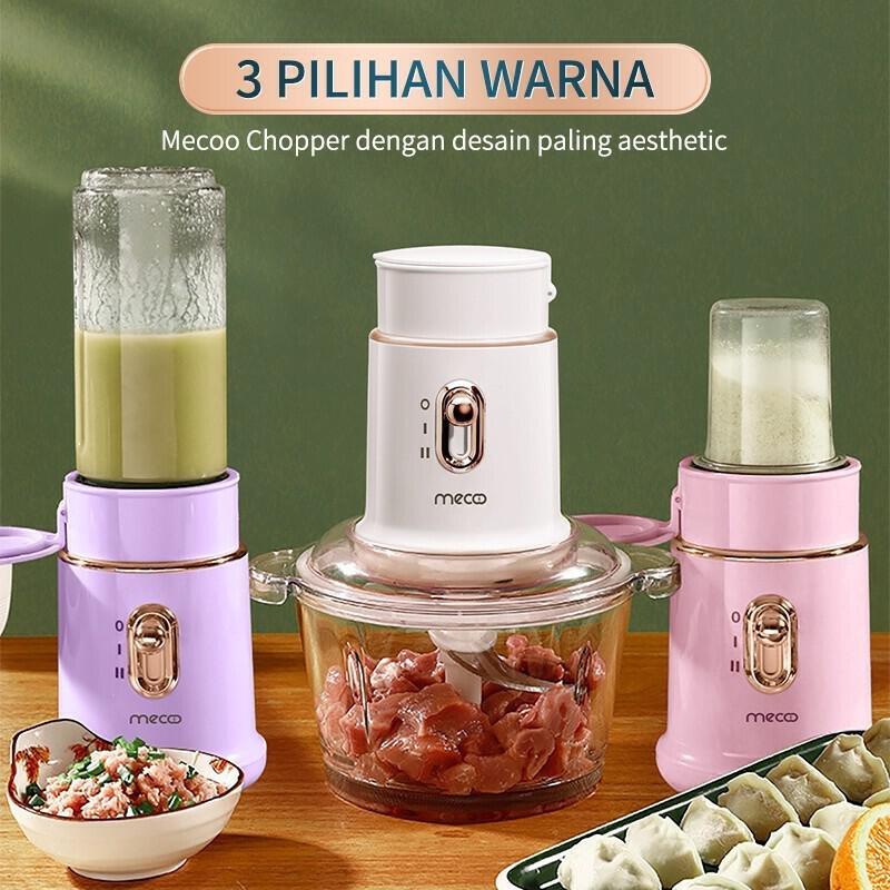 Product image Mecoo Most Aesthetic 5 in 1 Chopper Antibacterial Odorless 250 Low Watt BPA Free 3