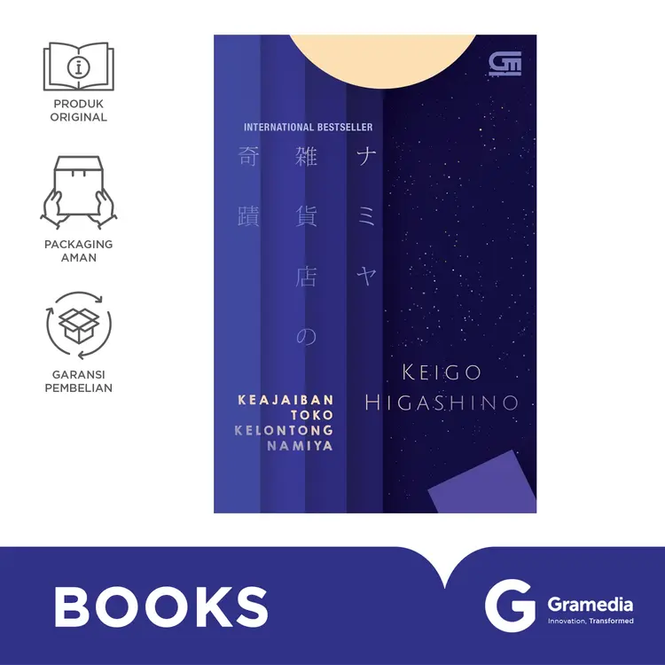 Buku Novel Keajaiban Toko Kelontong Namiya---Namiya Zakkaten no Kiseki/The Miracles of the Namiya General Store