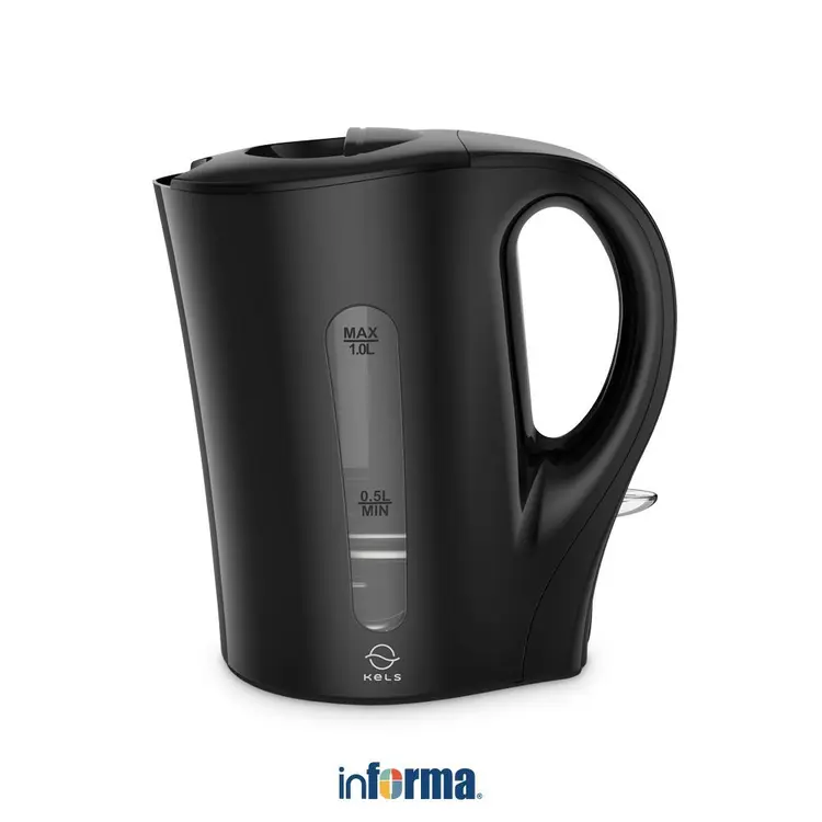 Informa Kels 1 Ltr Daven Teko Listrik Ceret Food Grade Ketel Air Electric Kettle Wadah Masak Air