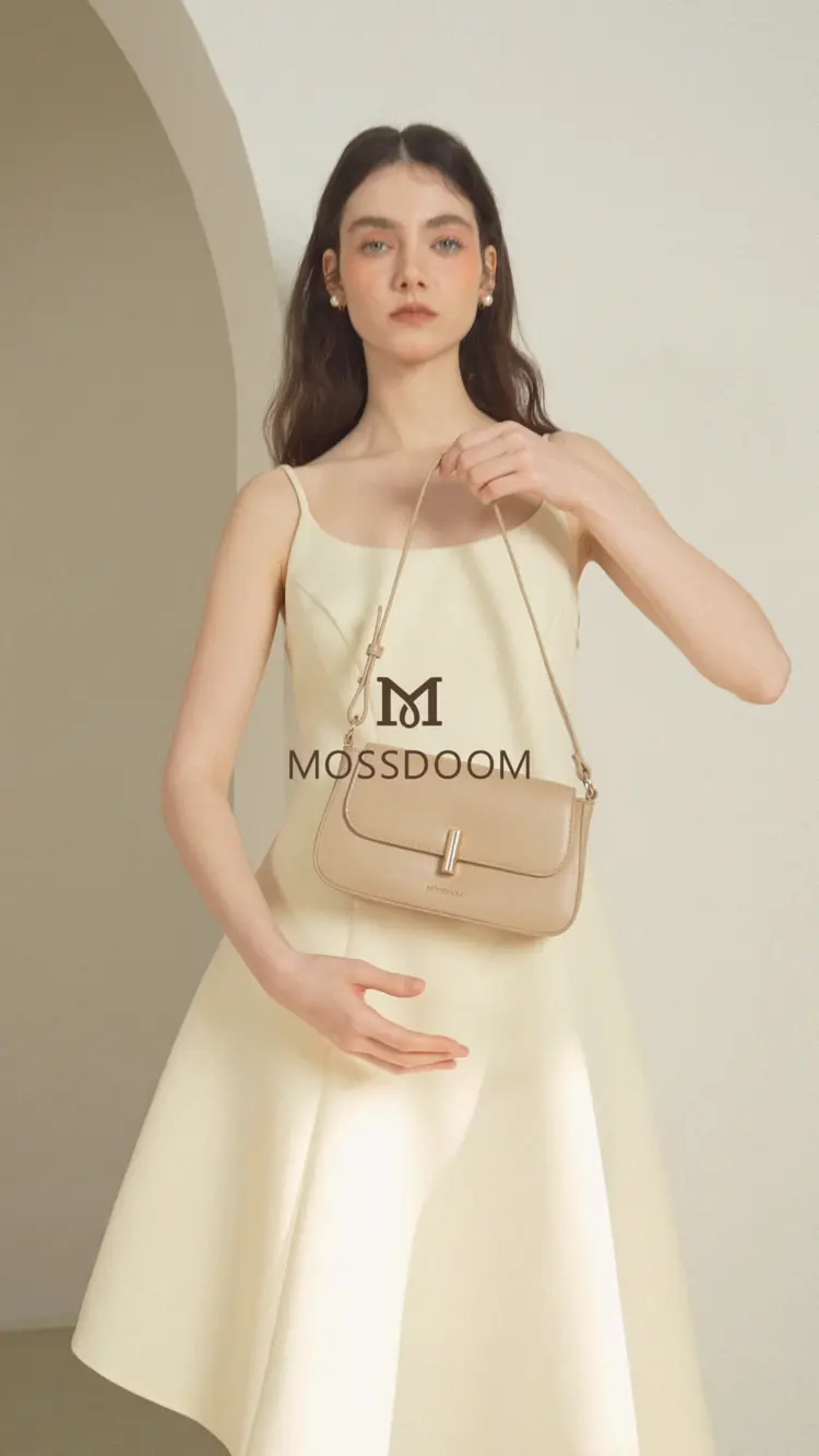 MOSSDOOM Tas Selempang Balerie Bag Wanita Nyaman dan Praktis Tas Bahu Ketiak