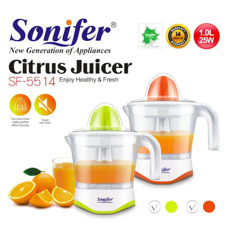 SONIFER Citrus Juicer Alat Peras Jeruk & Lemon 1 Liter SF-5514