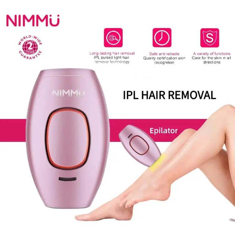 Nimmu IPL Laser Hair Removal  2 In 1 Laser Penghilang Bulu Epilator Lady Shaver