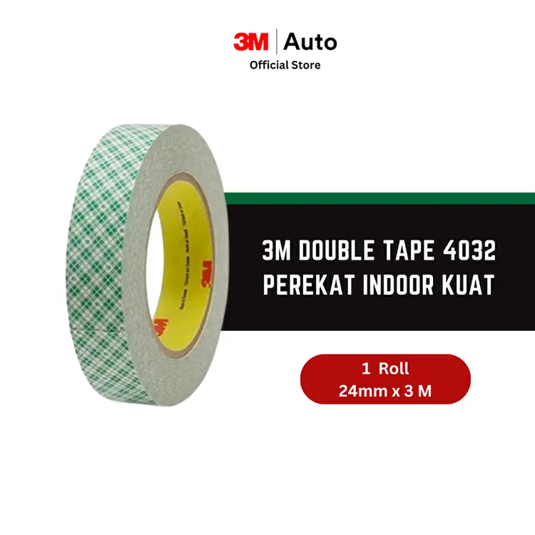 3M Scotch Double Tape 4032 Mounting Tape Urethane Foam Tape 24mm x 3m