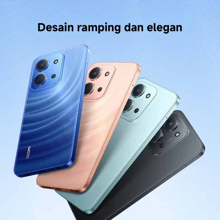 Xiaomi Redmi 15C, HP dengan Baterai Jumbo 6000 mAh dan Desain Ramping Elegan