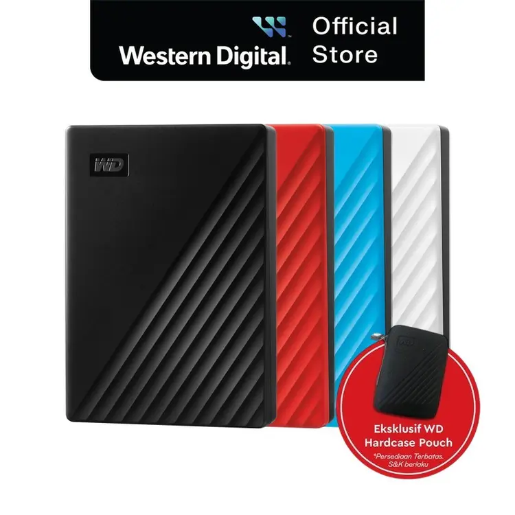 WD My Passport 1TB - HDD / Hardisk / Harddisk External 2.5" USB 3.2