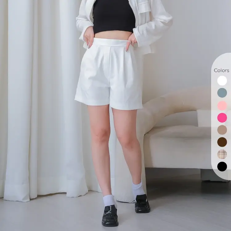 Isla Dreena Short Pants - Celana Pendek Wanita - Ponte Cotton