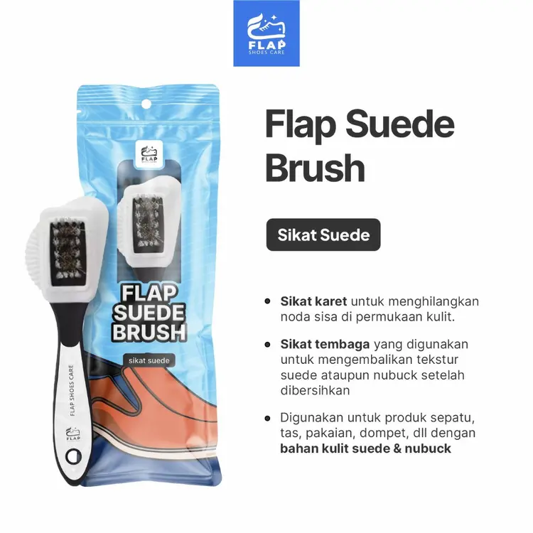 Flap Shoes Care - Suede Brush Sikat Suede