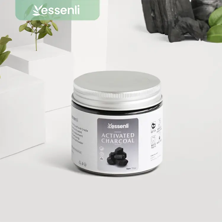 ESSENLI Activated Charcoal Powder / Pemutih Gigi