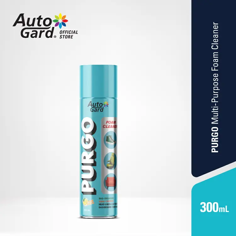 AutoGard - Purgo Multipurpose Foam Cleaner 300 mL Pembersih Interior Mobil Sofa Sepatu Jok Motor
