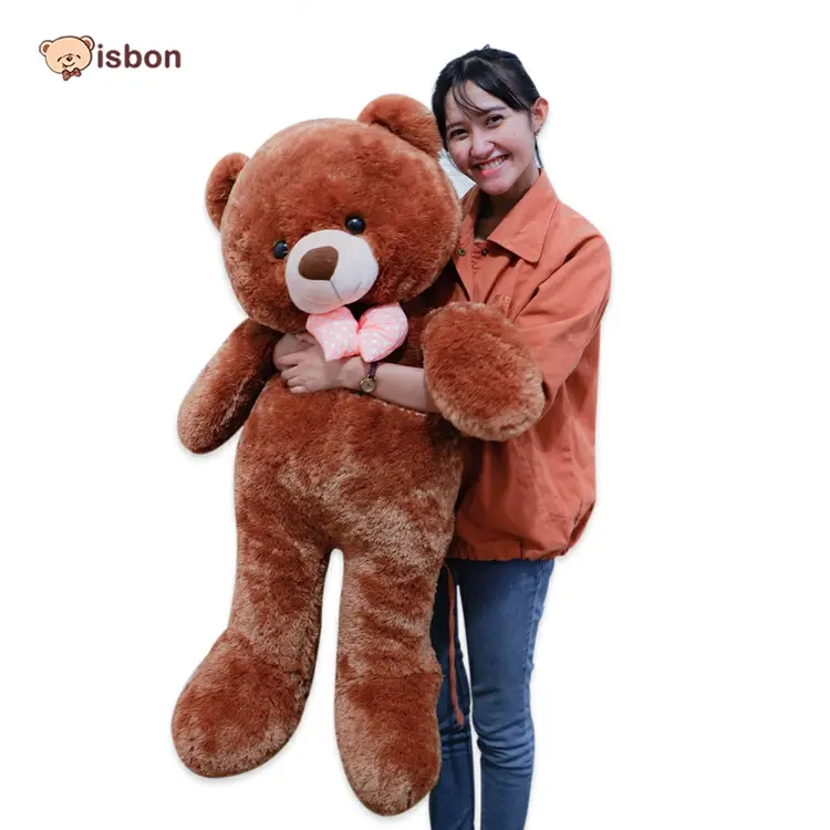 Boneka Beruang Jumbo teddy bear Besar Istana Boneka Cippi Bear With Syall jojon