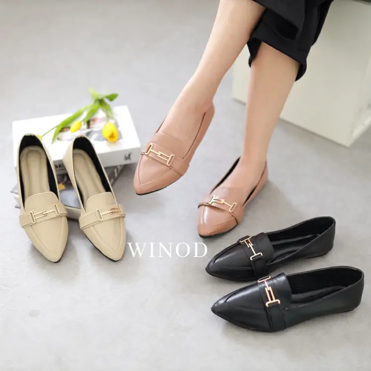 WINOD Lalisa Flatshoes Wanita Sepatu Slip On Casual Daily    